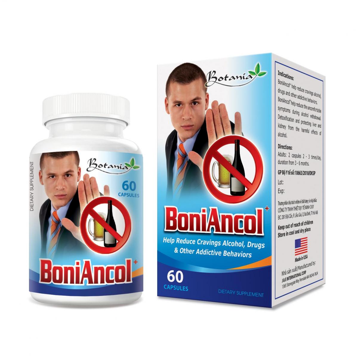 BoniAncol + - Giải pháp tối ưu nhất giúp giải rượu hiệu quả, an toàn và tiện lợi