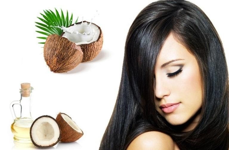 Massage da đầu bằng dầu dừa để ngăn ngừa rụng tóc