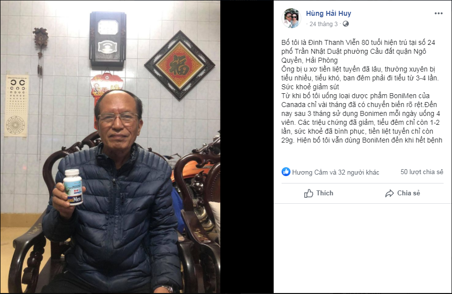 Bác Đinh Thanh Viễn 80 tuổi hiện trú tại số 24 phố Trần Nhật Duật phường Cầu đất quận Ngô Quyền, Hải Phòng