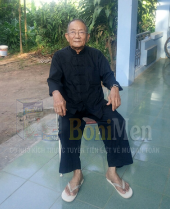 Ông Trần Công Cẩm, 79 tuổi