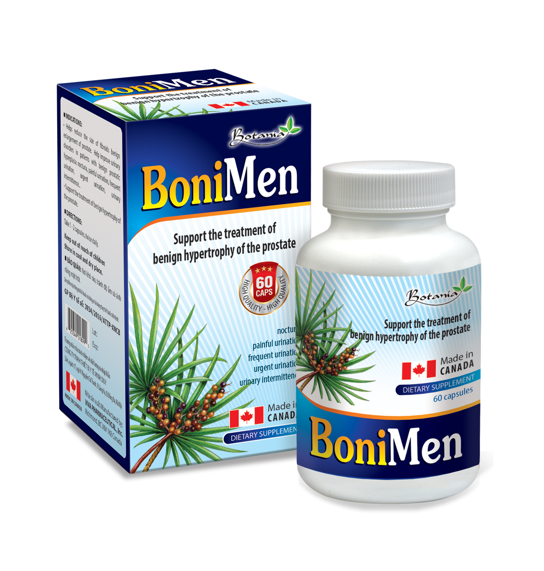 BoniMen- Sản phẩm toàn diện dành cho nam giới bị phì đại tuyến tiền liệt