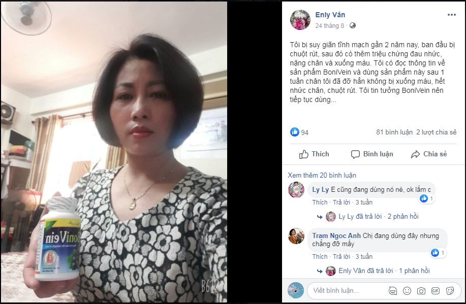 Chia sẻ của chị Nguyễn Thị Vân Anh