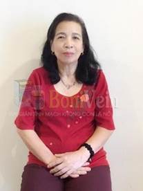Cô Nguyễn Thị Trâm Anh, 64 tuổi