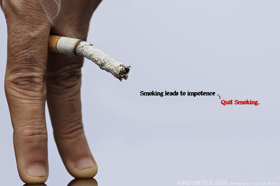 Hút thuốc lá khiến nam giới bị yếu sinh lý